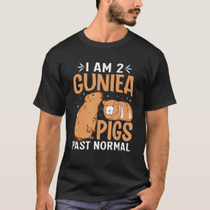 Camiseta Estou 2 Porquinhos-da-índia Passado Normal