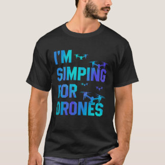 Camiseta Estou a fazer o "Pilo" Piloto de Drone Quadcopter