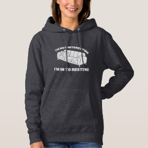 Camiseta Estou a fim de descansar introvertido engraçado so