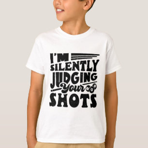 Camiseta Estou a julgar silenciosamente a tua Piscina de sa