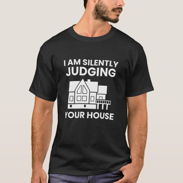Camiseta Estou A Julgar Silenciosamente O Seu Arquiteto Eng (Frente)