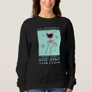 Camiseta Estou À Porta, Bebo Vinho No Vinho Da Patio