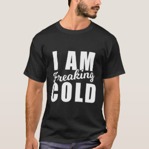Camiseta Estou A Pregar O Tempo Frio De Refrigeração A Neve