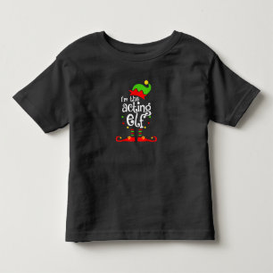 Camiseta Estou a representar o Natal da família Elf Xmas