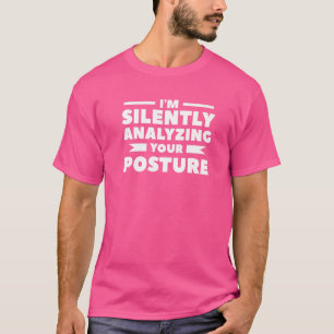 Camiseta Estou Analisando Silenciosamente Seu Terapeuta de