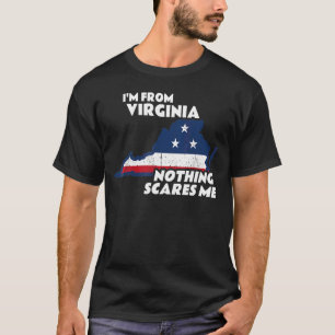 Camiseta Estou angustiado por ser do Estado de Virgínia Va