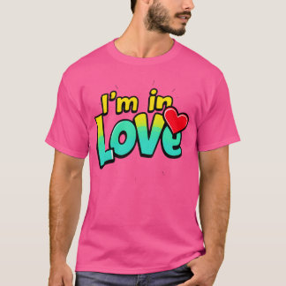 Camiseta Estou Apaixonado amigo