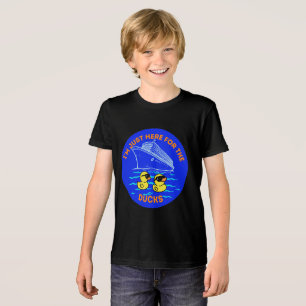 Camiseta Estou Aqui Apenas Para O Cruzeiro Dos Patos