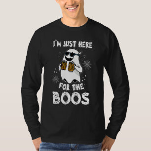 Camiseta Estou Aqui Apenas Para Os Vaias  Cerveja de Hallow