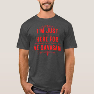 Camiseta Estou aqui para a savasana 13