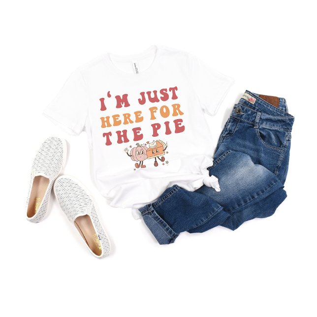 Camiseta Estou aqui para a tarte de tromboço de trombose (Criador carregado)