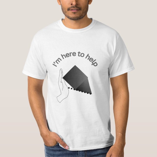 Camiseta Estou aqui para ajudar (Frente)