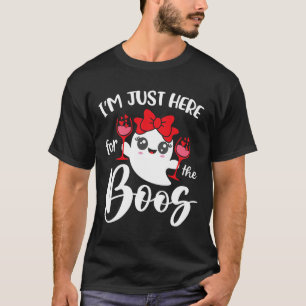 Camiseta Estou aqui para as mulheres bonitas e divertidas.