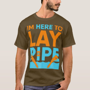 Camiseta Estou Aqui Para Deitar O Canalizador De Canalizaç