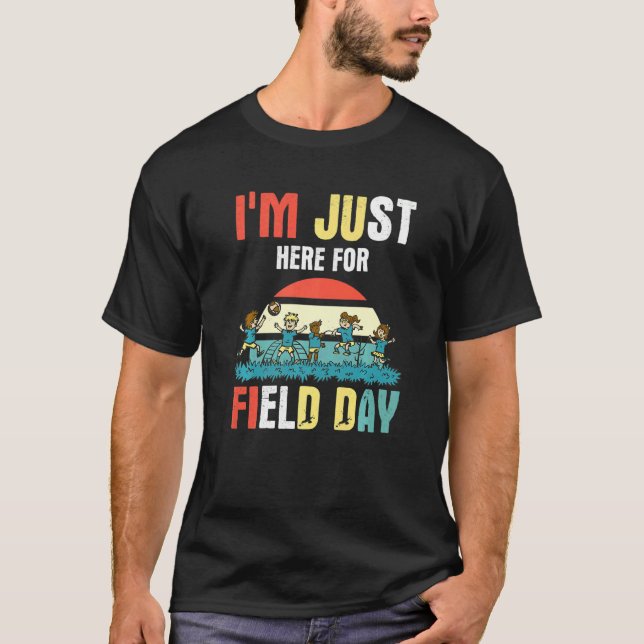 Camiseta Estou aqui para o 1º dia do campo (Frente)