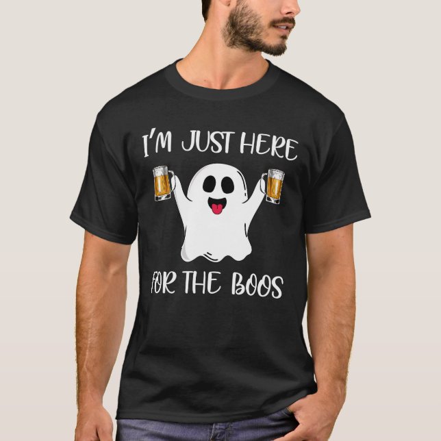 Camiseta Estou aqui para o Boo (Frente)