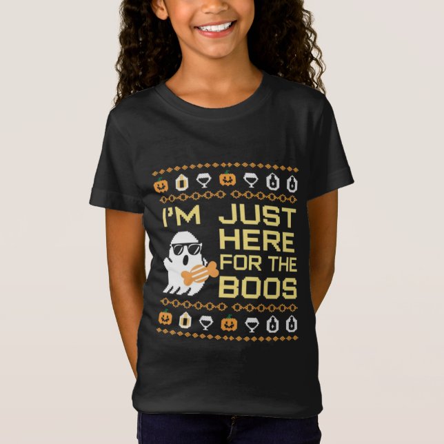 CAMISETA ESTOU AQUI PARA O BOOS (Frente)