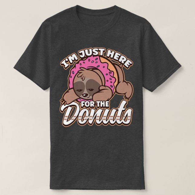 Camiseta Estou aqui para o deserto da Rosquinha de Rosquinh (Frente do Design)