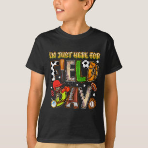 Camiseta Estou Aqui Para o Dia de Campo 2025 Futebol Beiseb