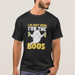 Camiseta Estou aqui para o fantasma do Boos Halloween Spook