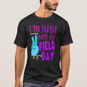 Camiseta Estou aqui para o fim do ano do dia de campo no di