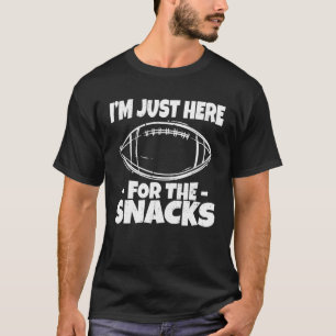 Camiseta Estou Aqui Para O Futebol Americano.