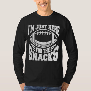 Camiseta Estou aqui para o futebol americano