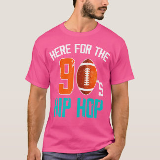 Camiseta Estou Aqui Para O Futebol De Hip Hop Dos 90