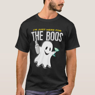 Camiseta Estou Aqui Para O Mini Shaker Do Boos Halloween