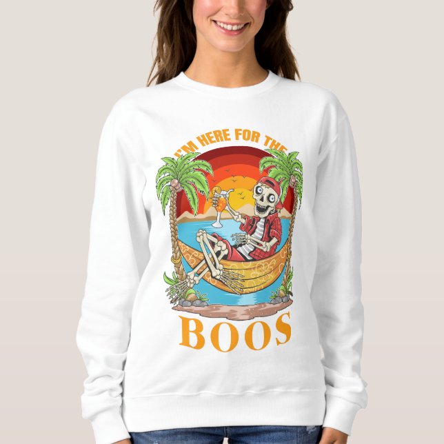 Camiseta Estou aqui para os Boos (Frente)