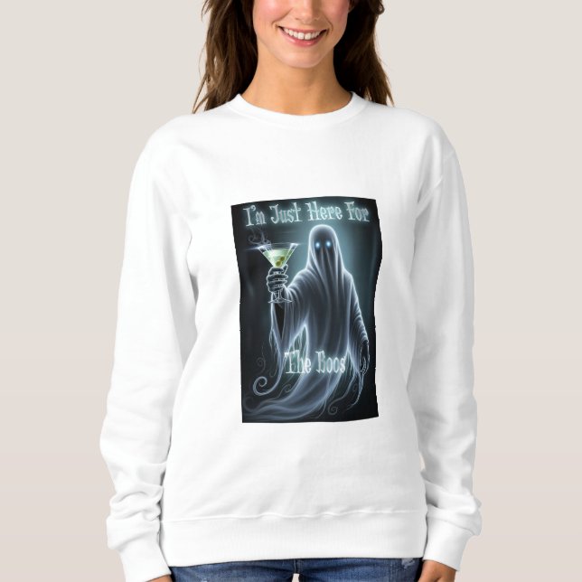 Camiseta Estou aqui para os Boos (Frente)
