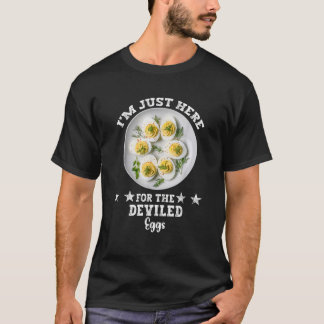 Camiseta Estou aqui para os ovos devorados