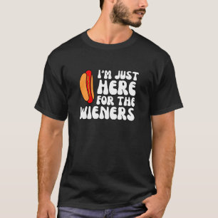 Camiseta Estou aqui para os saltadores, amantes de cachorro