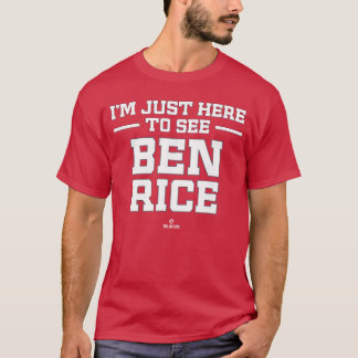 Camiseta Estou Aqui para Ver o Ben Rice Prospect Baseball F