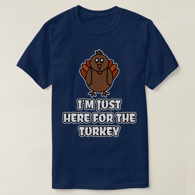 Camiseta Estou Aqui Pela Turquia (Frente do Design)