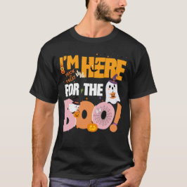Camiseta Estou aqui pelos Boos! - Halloween Ghost Playful
