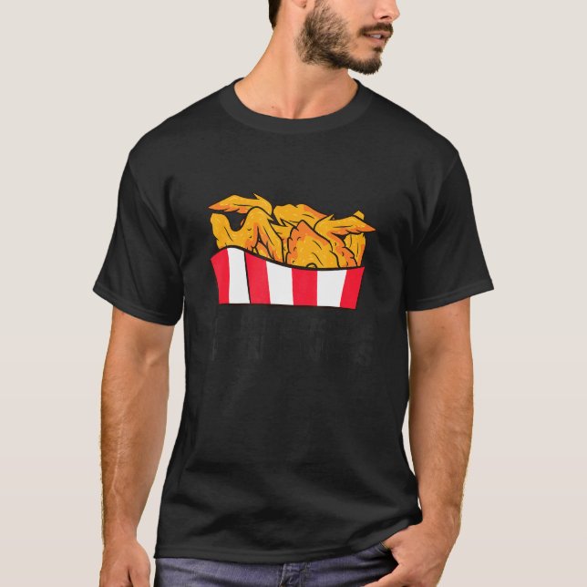Camiseta Estou Aqui Só Pelas Asas de Frango (Frente)