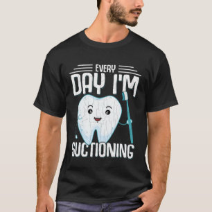 Camiseta Estou Aspirando Dentista Ortodontista Dental Gráf