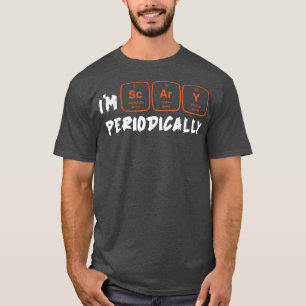 Camiseta Estou Assustado, Periodicamente Preguiçoso, Hallow