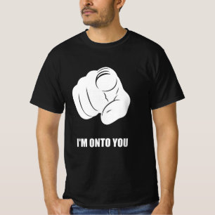 Camiseta Estou Atento a Você - Dedo em Rista, Divertido