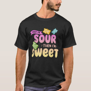 Camiseta Estou azedo, sou doce, doce doce, doce, doce Ki