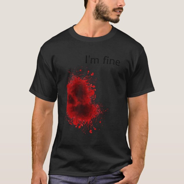 Camiseta Estou Bastante Com O Fato De Halloween. (Frente)