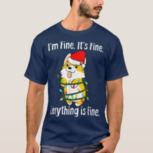 Camiseta Estou bem, está tudo bem.