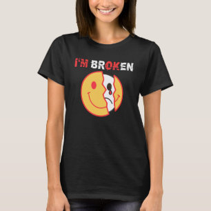 Camiseta Estou Bem Estou Quebrado Doença Invisível 4