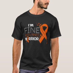 Camiseta Estou Bem RSD CRPS Guerreiro Conscientização Pena