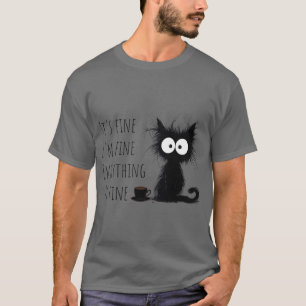 Camiseta estou bem tudo está bem