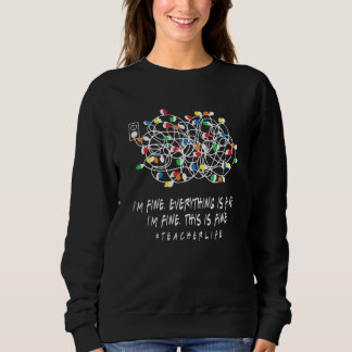 Camiseta Estou Bem Tudo Está Bem Vida De Professor Decoraçã