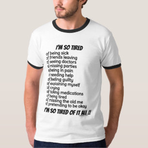 CAMISETA ESTOU CANSADO
