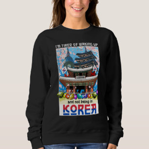Camiseta Estou cansado de acordar e não estar na Coreia