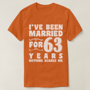 Camiseta Estou Casado Há 63 Anos Avós Incríveis